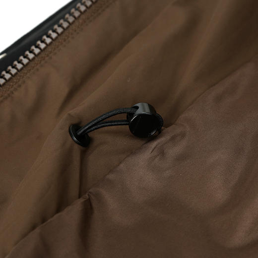 QR009斯尔丽25新款冬季连帽一手长款休闲宽松加厚90绒时尚减龄羽绒服 商品图8