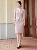 IWY/粉色小香风贵气千金套装冬新款轻奢高级感高端订婚套裙女士款WCS382 商品缩略图4