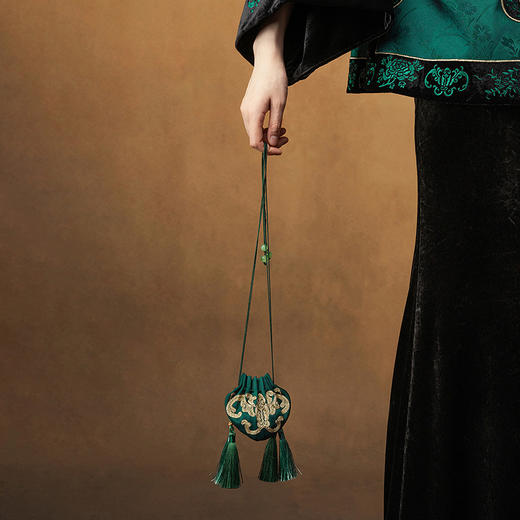 【林栖设计小店】福气包|香挂恭王府联名绣花2026早春新款挂饰女2961011 商品图4