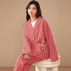 新款秋冬女睡衣套装外穿加厚保暖珊瑚绒法兰绒女士家居服新款新品 商品缩略图1