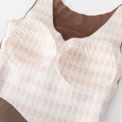 QINGPAI轻湃 全羊毛填充贴片背心带胸垫款 商品图4