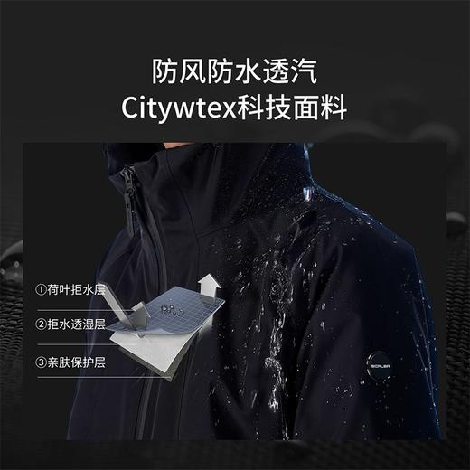 【小莎同款 | 旗舰款暴走甲】SCALER/思凯乐 25秋冬四合一鹅绒内胆冲锋衣防风防水保暖外套F2416161\F2406162 商品图7