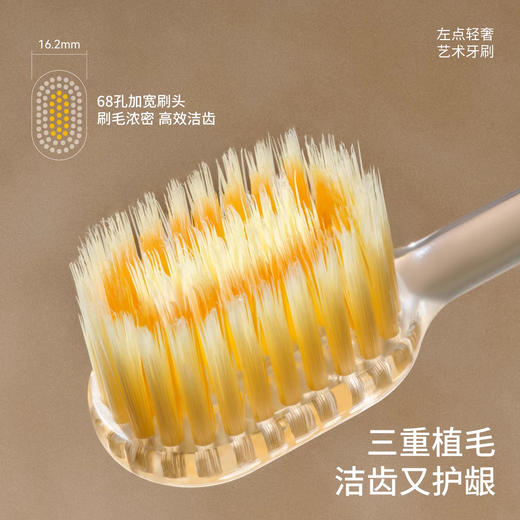 左点轻奢艺术牙刷Air款 ZD-D401-哑面款 商品图1