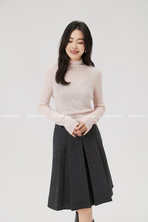 【门店同款】ENJOY冬季“暖冬新奢”高领镶钻打底针织 167993411 商品图0