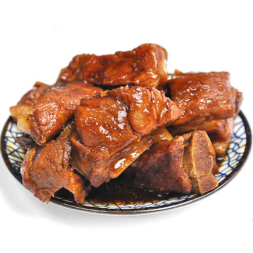 顺鑫掌鲜·红烧排骨，12袋组合，顺鑫精选优质排骨，低脂低盐健康配方，多味香辛料调制，提鲜，红烧入味，色泽红润，肉多骨少，酱香浓郁，酥软脱骨，解馋下饭D 商品图3