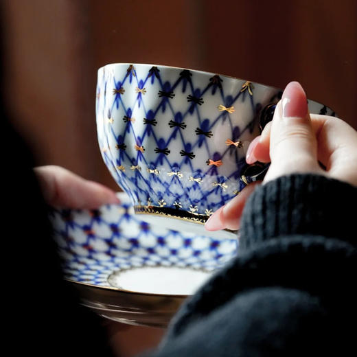 LOMONOSOV 俄皇   钴蓝网纹系列 商品图7