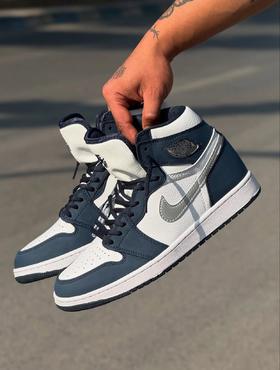 一店k （公司货！）球鞋界的南波万！魅力依旧~情侣款男女撞色篮球高帮板鞋