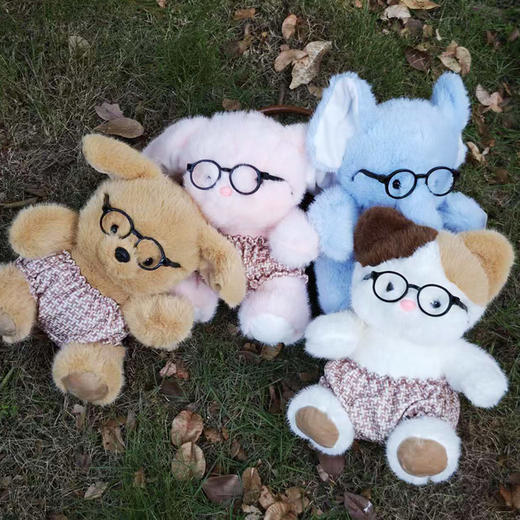 23cm眼睛萌宠生日礼物毛绒公仔-纪念日百货门店同款168047507 商品图0