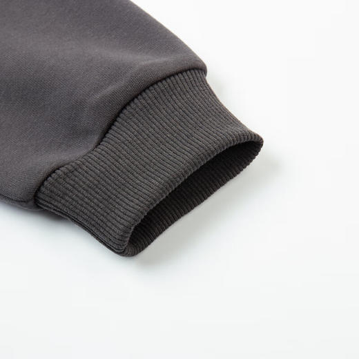 【MQD】冬季女大童学院风潮酷休闲卡通加绒连帽卫衣 商品图3