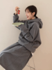 步履不停/5D15112C/加绒连帽抽绳卫衣 商品缩略图4