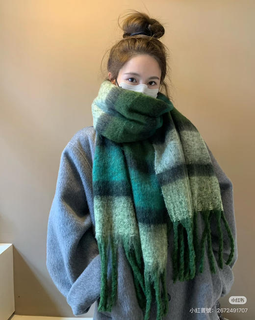 acn马海毛羊绒围巾🧣 商品图0