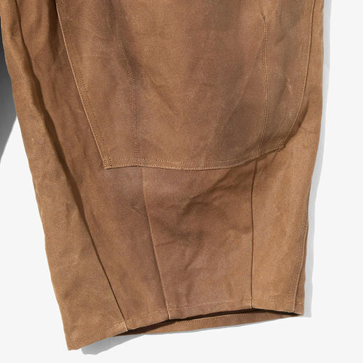 Needles 天然柿子染色做旧加工可拆卸围裙工装阔腿裤 商品图2