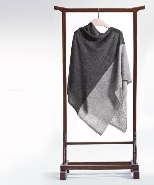 秋冬 羊毛混纺披肩 商品图1
