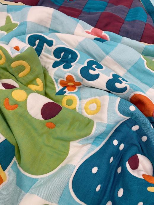 松植屋全棉大号超柔十层纱布盖毯 空调毯子 新疆棉柔软亲肤全棉 A类母婴标准 商品图3