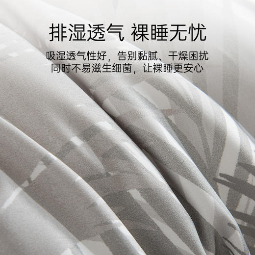 2025年新款雅芳婷100S摩登丝六件套轻奢天丝被套床笠床单丝滑套件 商品图3