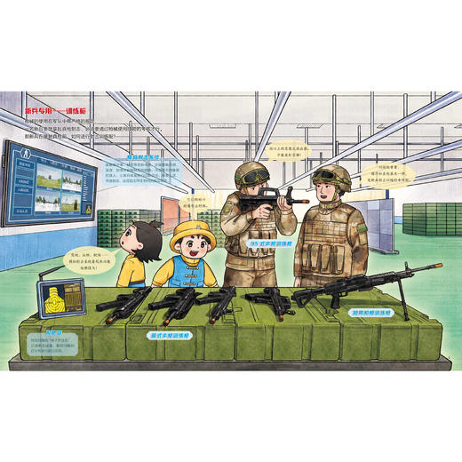 《孩子喜欢的枪来了！》（全4册）：《手枪，入列！》《步枪，入列！》《机枪，入列！》《特种枪，入列！》 商品图12