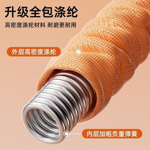 致佳涤纶静音软体呼啦圈全新升级软弹簧加重不伤衣全包裹运动健身 商品图2