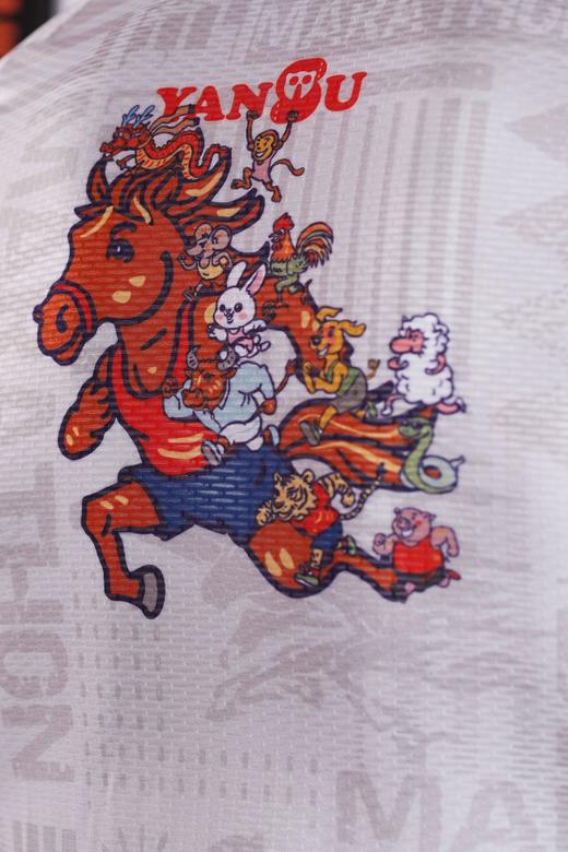 严素跑步TEE,马当先 男/女款,轻量 短袖T恤 速干快干 严素态度 商品图5