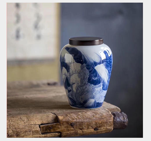 小青柑青花瓷罐礼盒 500克装 大气雅致 商品图9