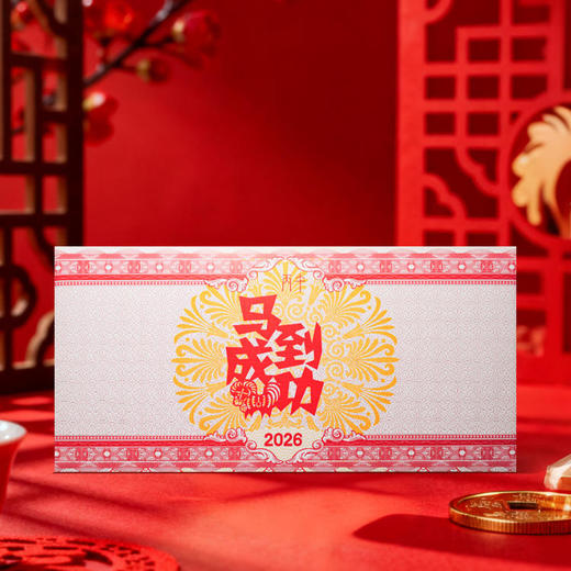 上海造币《2026年马年镀金贺卡》 商品图4