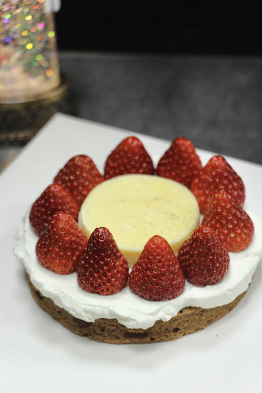 【草莓巧克力布蕾蛋糕】 商品图1