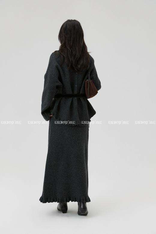 【门店同款】ENJOY冬季“暖冬软糖”软糯木耳边针织半裙 167993323 商品图4