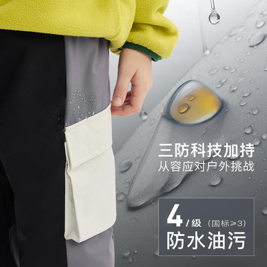 【MQD】[三防]童装儿童加厚休闲裤2025冬季新款裤子男童防风保暖 商品图1