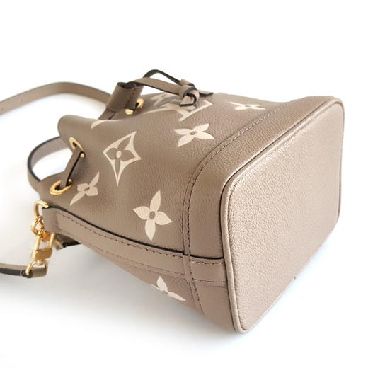 【98新】LV路易威登Nano NoeM46291  大象灰全皮Nano Noe小水桶手提单肩包女士 031225TB01 商品图7