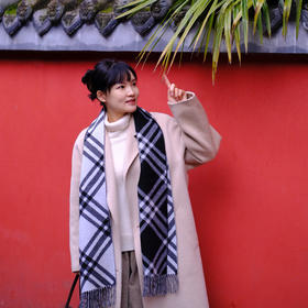 【1OO%二狼山白羊绒】B C G家等大牌代工厂羊绒围巾多个款式可选