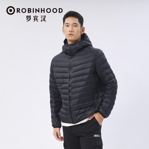 罗宾汉运动情侣款休闲轻薄立领羽绒服-R138Y51132 商品图4