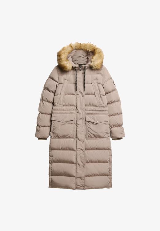 -20度无压力极度干燥Superdry女款超厚长棉衣一件过冬 商品图1