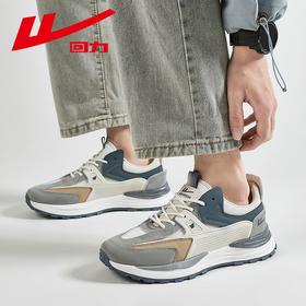 回力男鞋2025新款秋季潮流复古跑步鞋男士百搭网面休闲运动鞋男款