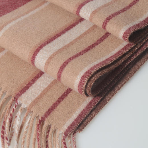 羊绒双面提花围巾  SJF97P801N 商品图4