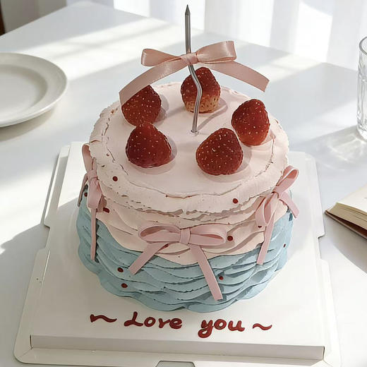 复古裱花草莓 商品图0