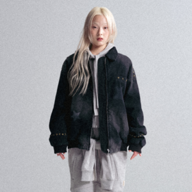 GOODBAI GOODEES 冬季新款五角星保暖棉服外套