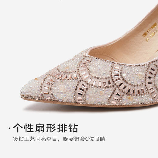 【星空系列】星期六26春新款闪闪满钻宴会细高跟SSE1111088 商品图9