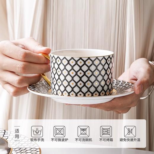 LOMONOSOV 俄皇   STAR系列下午茶茶具欧式高级感陶瓷咖啡杯碟套装 商品图3
