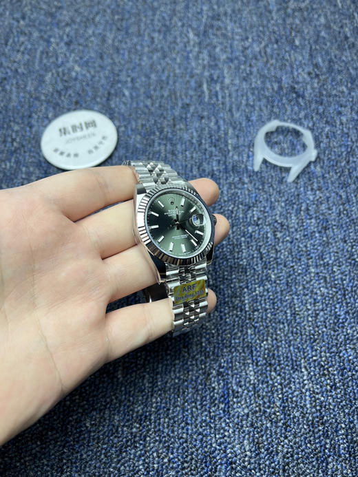 ARF劳力士日志型41mm 薄荷绿 丹东3235机 五珠链 904L钢 男士腕表 商品图2