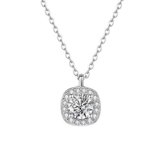 【星辰方糖】S999纯银满天星方糖吊坠项链【YXS-A4791】 商品图4