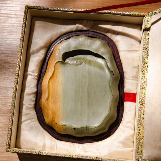 70-80年代荣宝斋定制绿端砚 商品图2