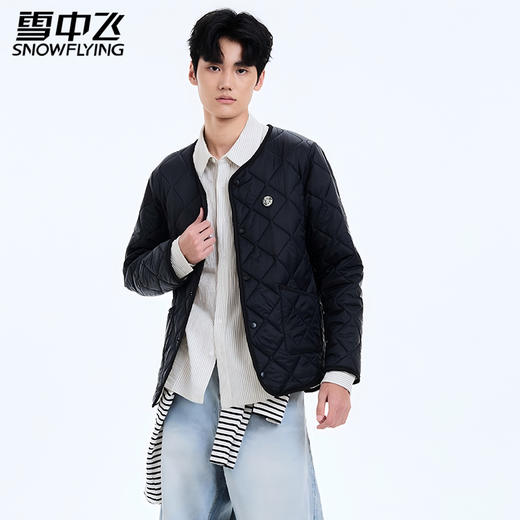 雪中飞轻暖绵羊毛长袖外套 内外可穿搭 防风防水 7601/8601 商品图2