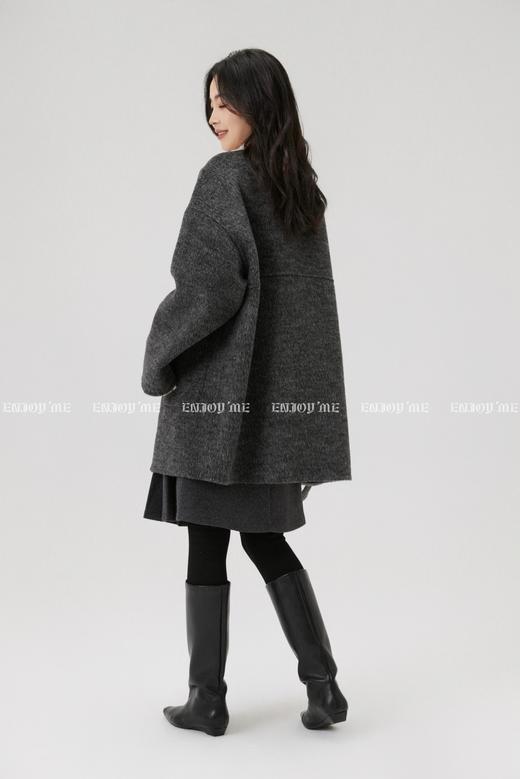 【门店同款】ENJOY冬季“暖冬知性”圆领款配包包大衣 168144112 商品图8