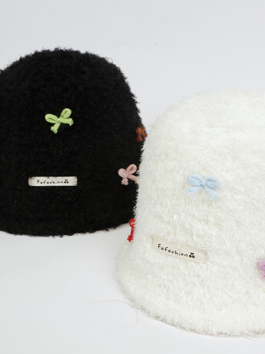 韩系蝴蝶结盆帽女款渔夫帽-纪念日百货门店同款165644120 商品图0