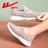 回力女鞋健步鞋2025新款秋季一脚蹬休闲运动鞋网面透气软底妈妈鞋 商品缩略图2