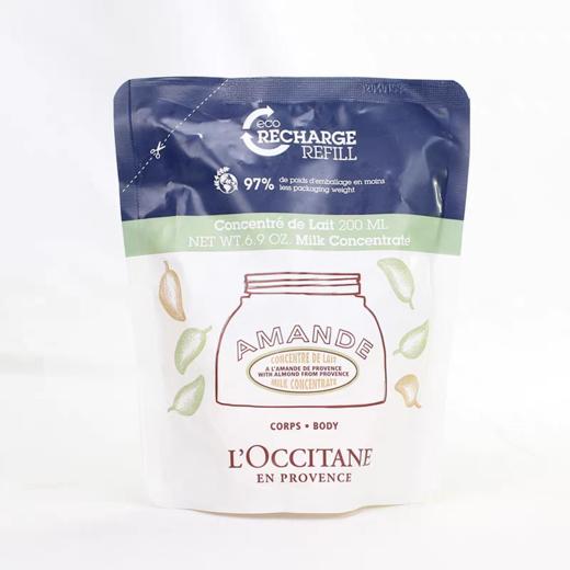 【到手400ml】L'occitane/欧舒丹 甜扁桃味弹润美肤乳 身体乳 200ml+补充装200ml 商品图2