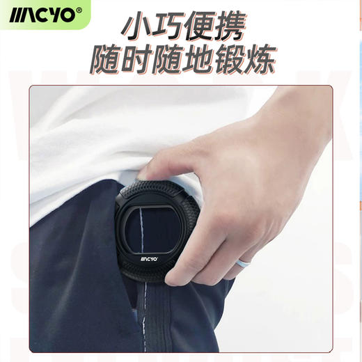 MACYO/麦克羊硅胶握力圈手指力量训练小臂康复握力器办公手掌学生 商品图3