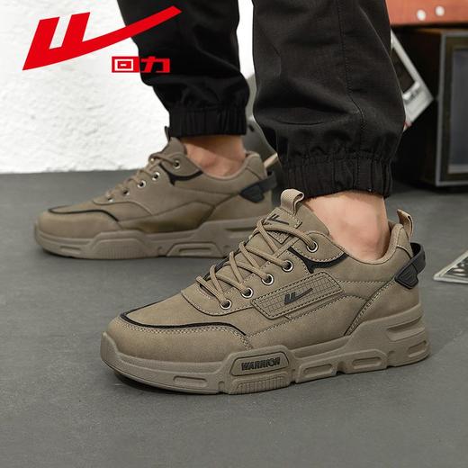 回力男鞋工装鞋男款2025新款春季耐磨马丁靴男耐脏鞋户外登山鞋子 商品图8
