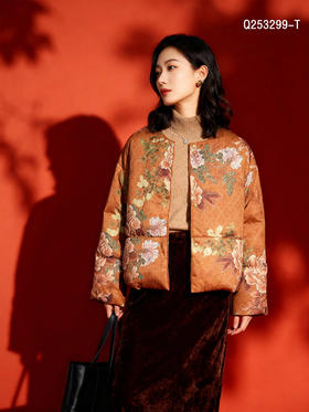 Q253299-T羽绒服95白鸭绒