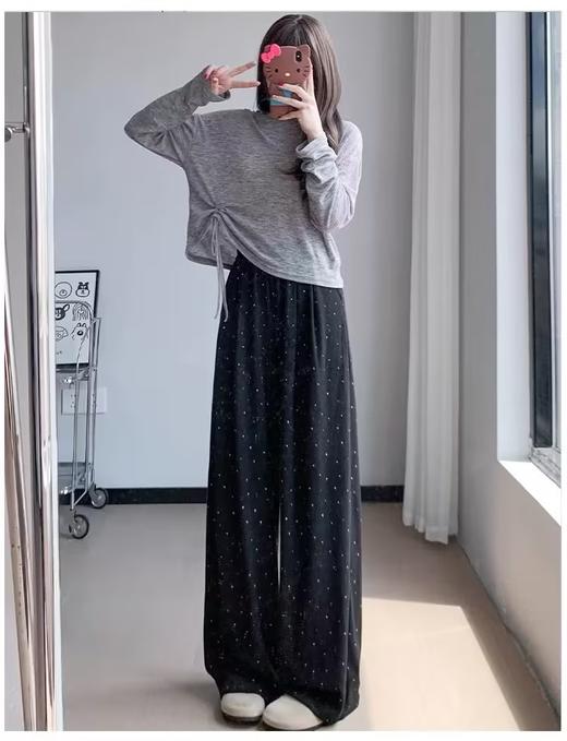 印花减龄阔腿长裤合集-纪念日百货门店同款167746007 商品图0