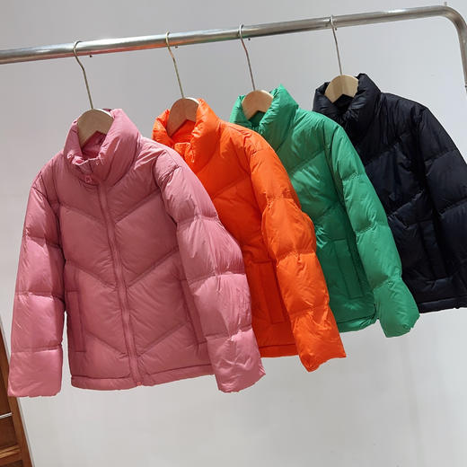 特价小立领男女宝同款85%白鸭绒亲子羽绒服 商品图10